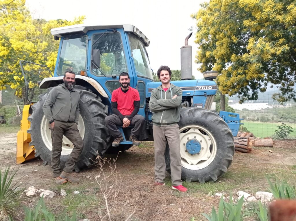 Foto de los 3 socios de Forescat