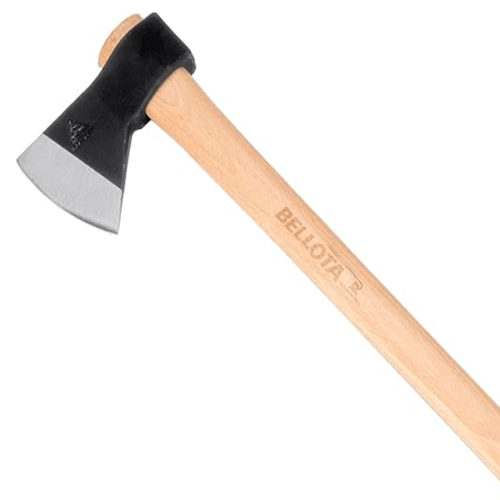 Hacha de 2 manos de madera
