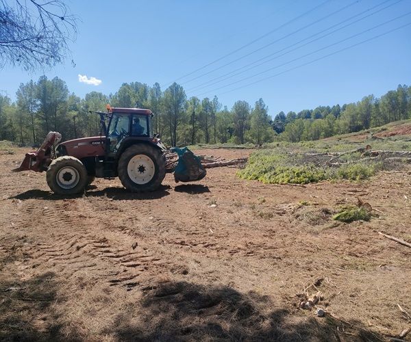 Trabajos de obertura y mantenimiento de franjas perimetrales